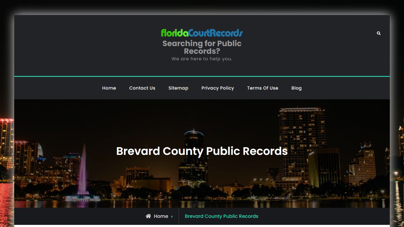 Brevard County Public Records | Searching for Public Records?